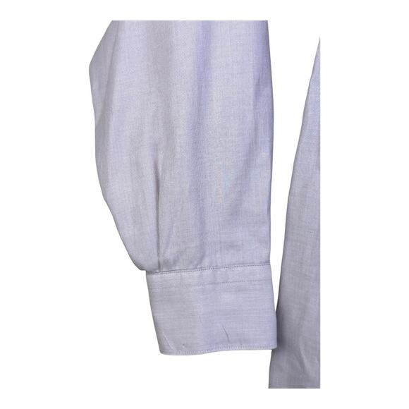 Gitman Bros Shirt Mens 16.5 34 Purple Dress Shirt Business Casual Preppy Wedding - Picture 10 of 16